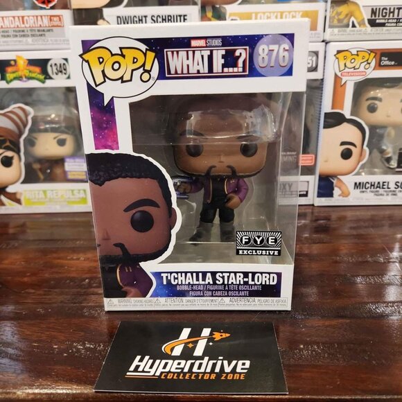 Funko PoP Marvel What If...? T'Challa Star-Lord - Picture 1 of 6